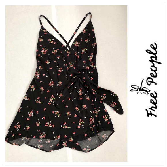 Free People Pants - Brand NEW Romper Free People w/ wrap skirt